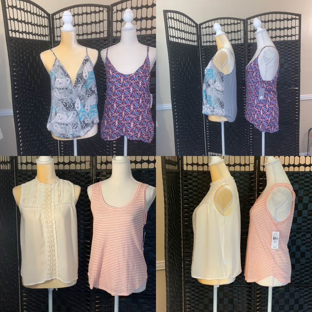 ⭐️❤️NWT Splendid,Three dot & MORE TANK BUNDLE!!⭐️